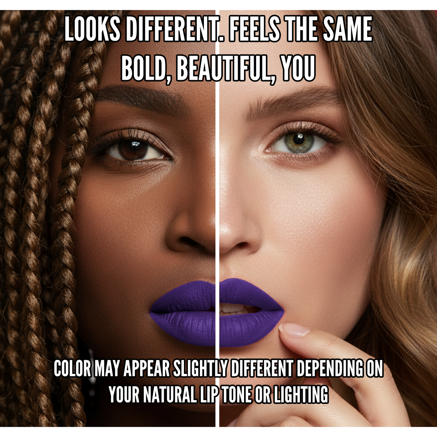 Long-Lasting Matte Liquid Lipstick - Violet