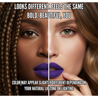 Long-Lasting Matte Liquid Lipstick - Violet