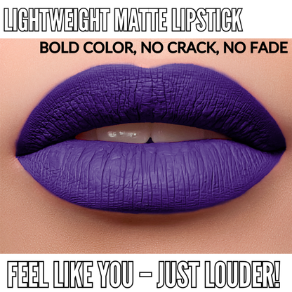 Long-Lasting Matte Liquid Lipstick - Violet