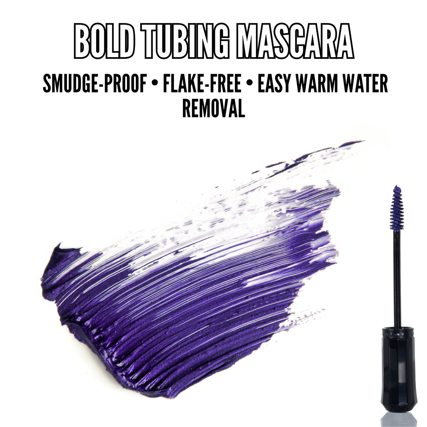 Waterproof Lash Tubing Mascara – Purple