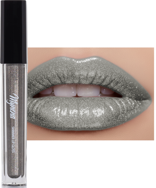 Shimmer Lip Gloss - Steel