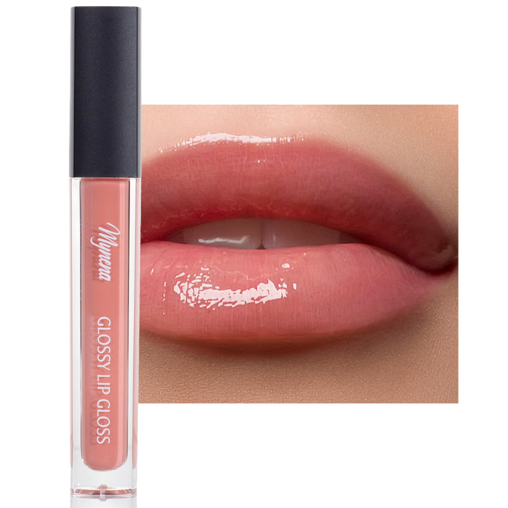 High Shine Non-Sticky Lip Gloss - Peachy