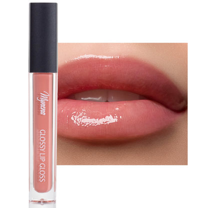High Shine Non-Sticky Lip Gloss - Peachy