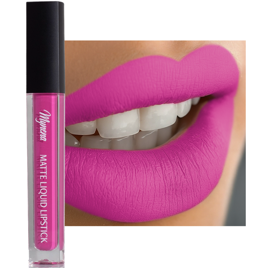 Long-Lasting Matte Liquid Lipstick - Rosa