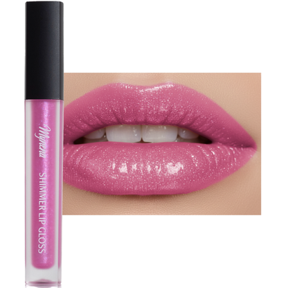Shimmer Lip Gloss - Rose