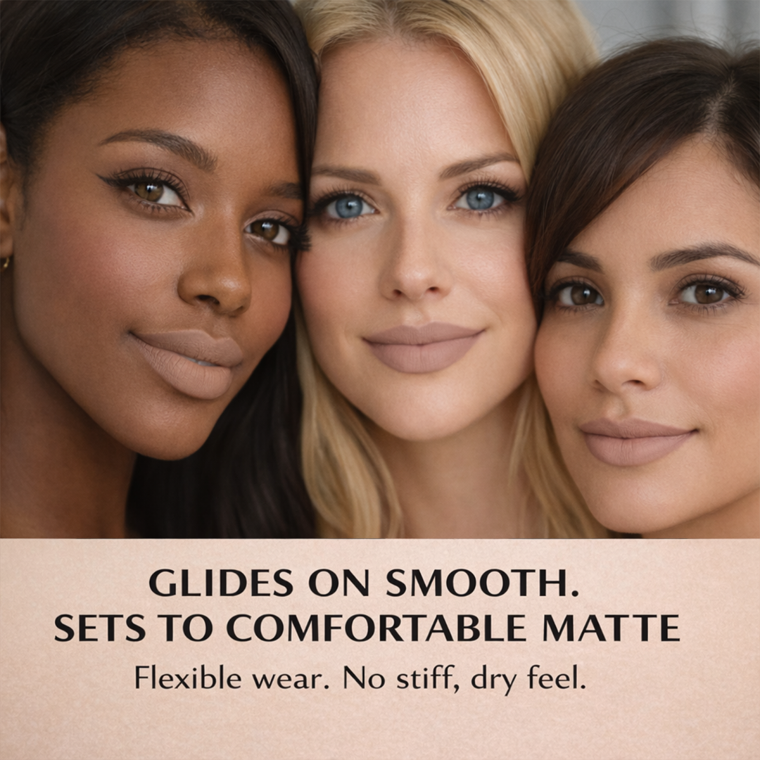 No-Transfer Matte Liquid Lipstick - Nude | Sandy