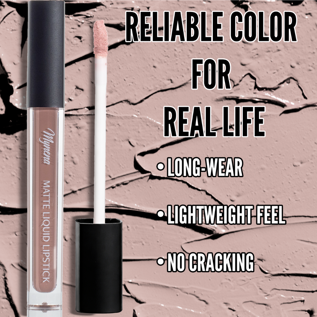 No-Transfer Matte Liquid Lipstick - Nude | Sandy