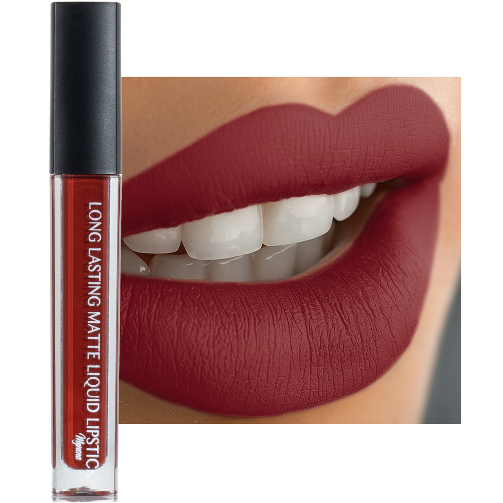 Long-Lasting Matte Liquid Lipstick - Sienna