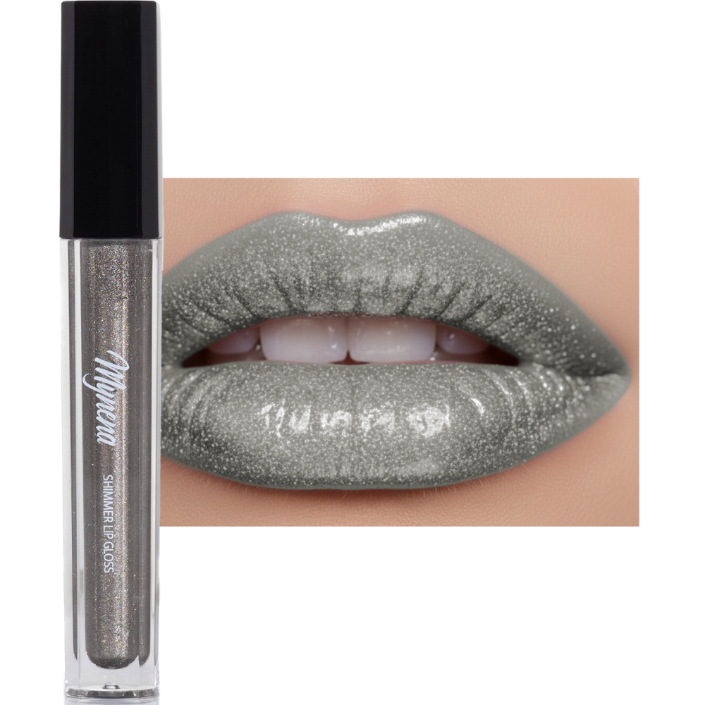 Shimmer Lip Gloss - Steel