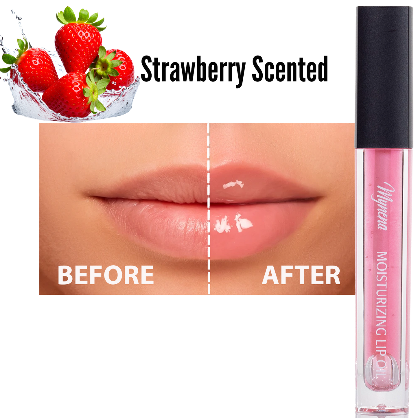 Hydrating Lip Oil - Strawberry Scent