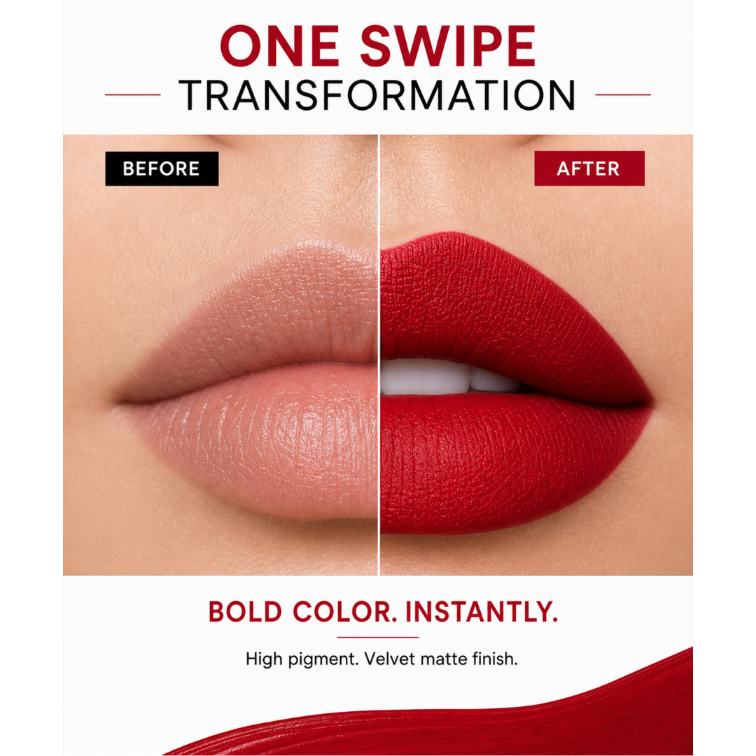 Classic True Red Velvet Matte Lip Tint
