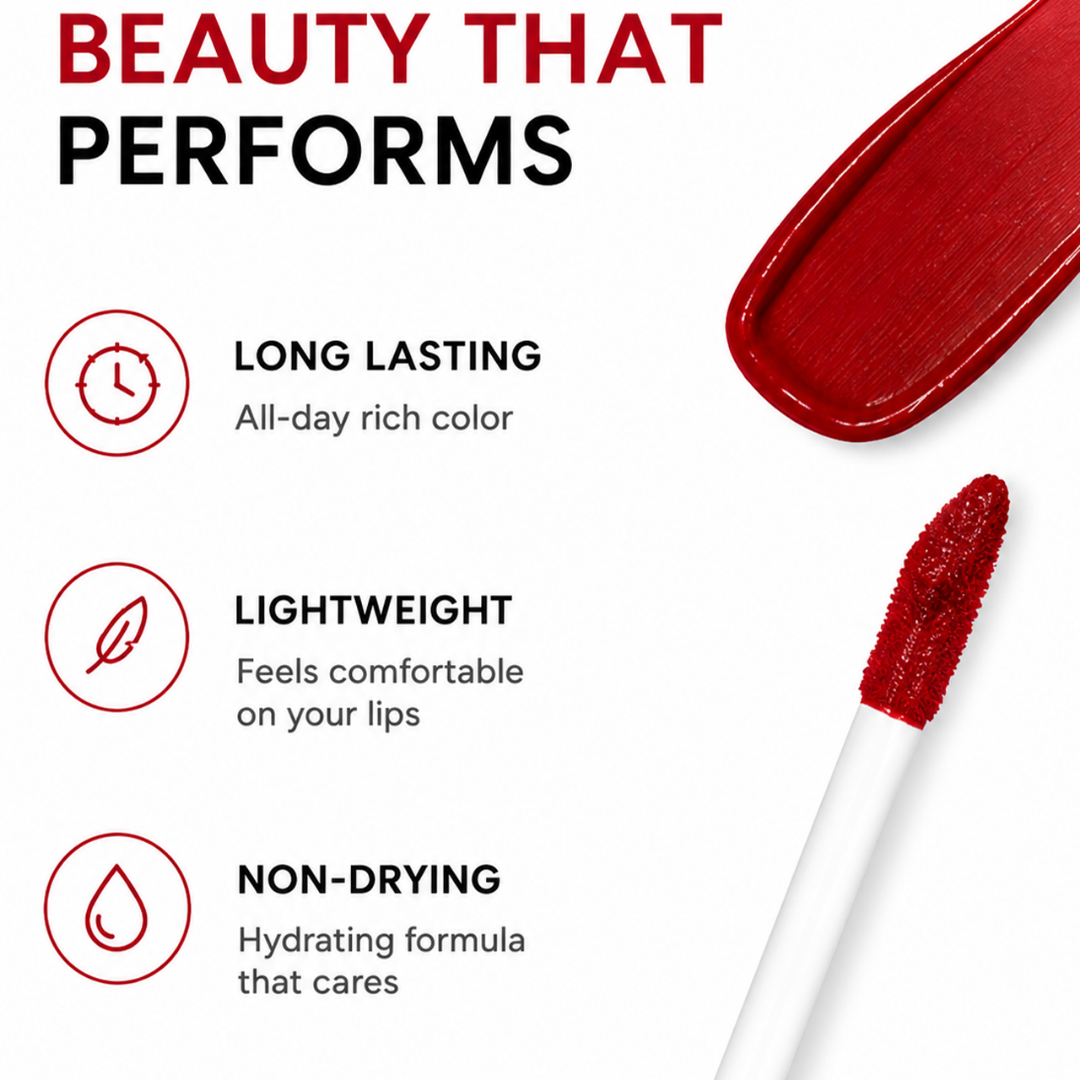 Classic True Red Velvet Matte Lip Tint