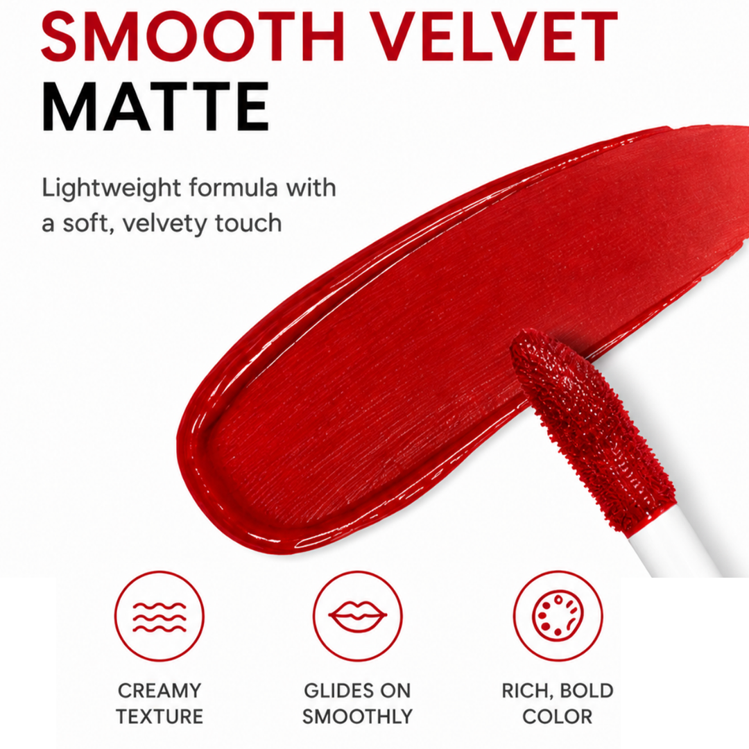 Classic True Red Velvet Matte Lip Tint
