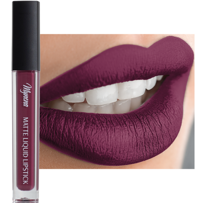 Long-Lasting Matte Liquid Lipstick - Viola