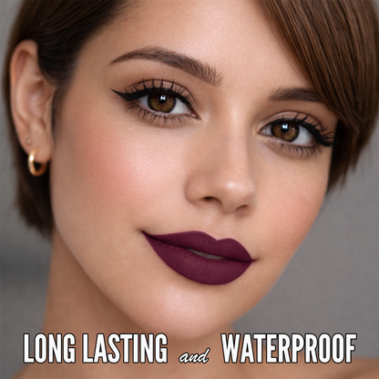 No-Transfer Matte Liquid Lipstick - Plum | Viola