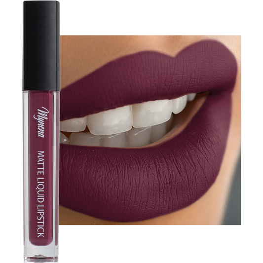 No-Transfer Matte Liquid Lipstick - Plum | Viola
