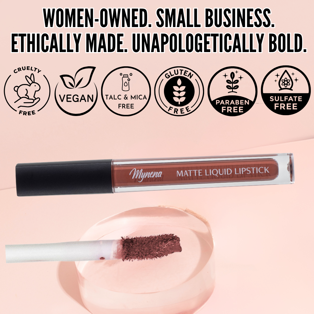 No-Transfer Matte Liquid Lipstick - Terracotta | Zoe