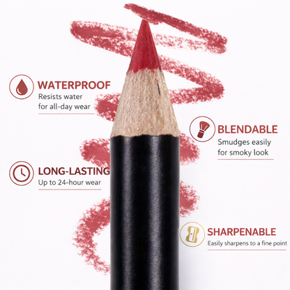 Creamy Lip Liner Pencil - Amaranth Red