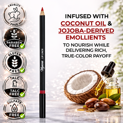 Creamy Lip Liner Pencil - Amaranth Red