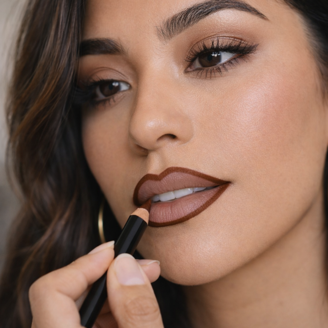 Creamy Lip Liner Pencil - Brown