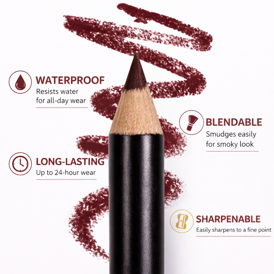 Creamy Lip Liner Pencil - Brownish Purple