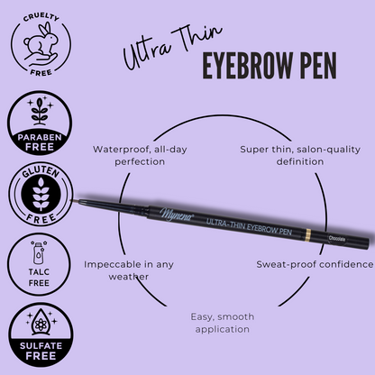 Micro Slim Brow Pencil - Medium Brown