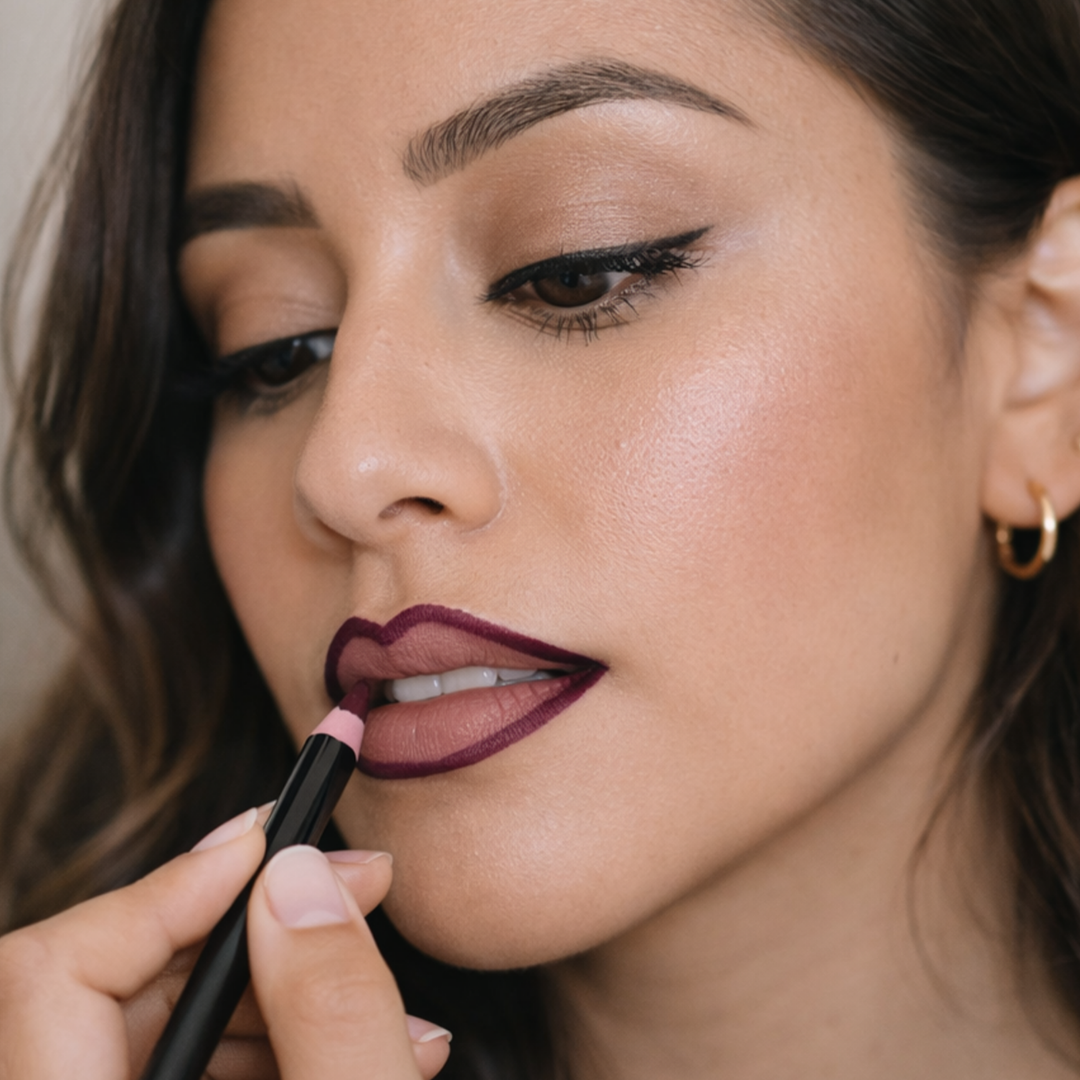 Creamy Lip Liner Pencil - Deep Purple