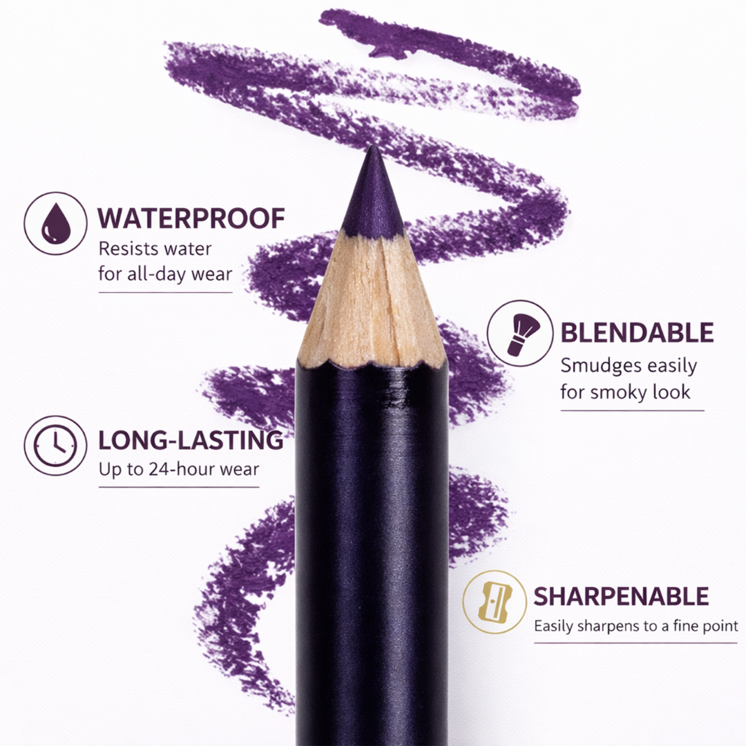 Creamy Lip Liner Pencil - Deep Purple
