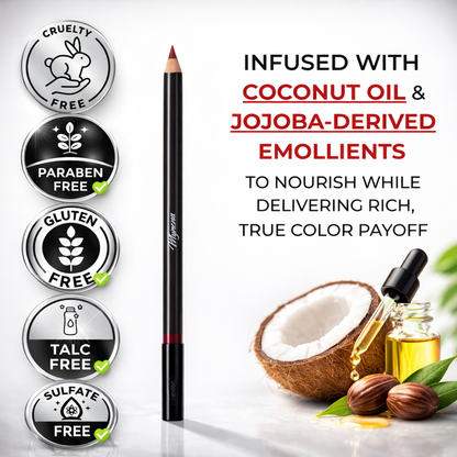 Creamy Lip Liner Pencil - Maroon