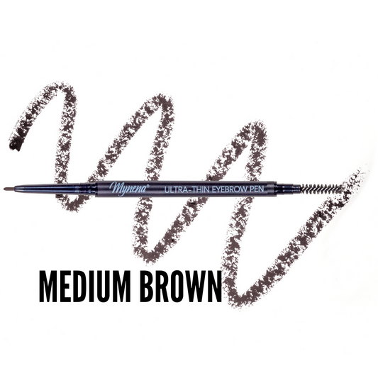 Micro Slim Brow Pencil - Medium Brown