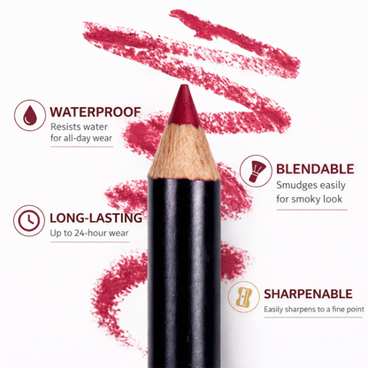 Creamy Lip Liner Pencil - Red Rose